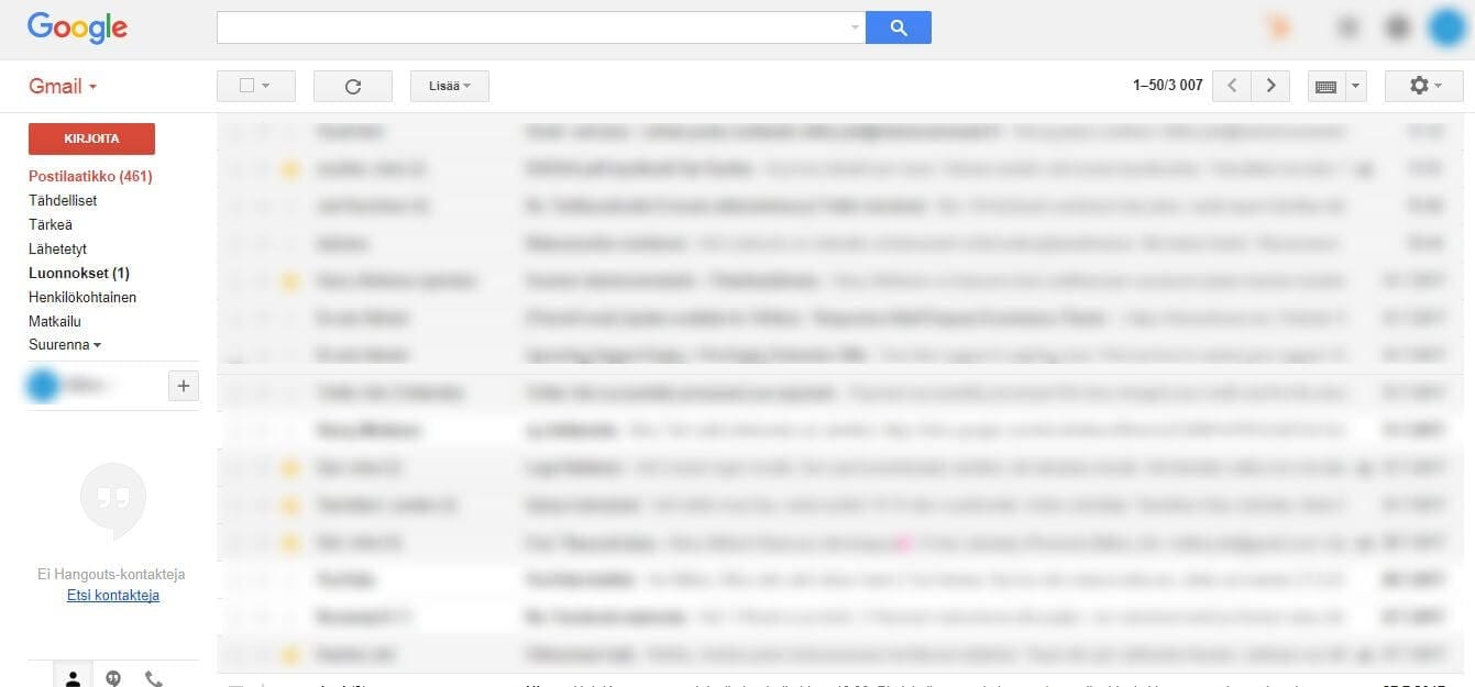 Miten merkata kaikki viestit luetuksi Gmailissa?